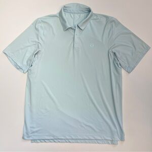 lululemon athletica Light Blue Polo Shirt